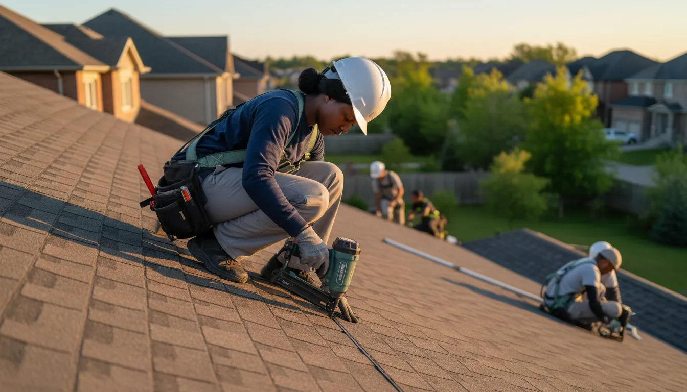 Roofing in Oakville